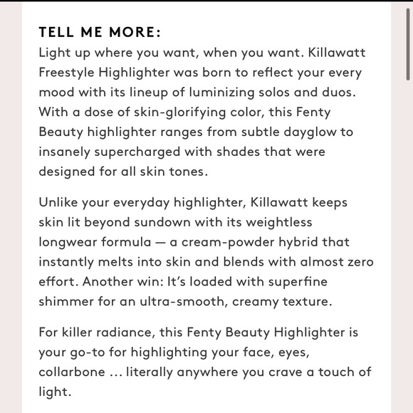 💗FENTY BEAUTY Killawatt Freestyle Highlighter Metal Moon - Picture 11 of 11